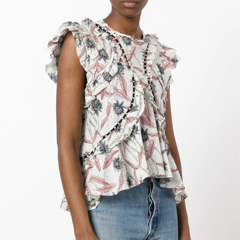 Isabel Marant Ruffle Top